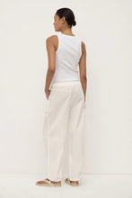 Assembly Label - Rooney Poplin Pant, White