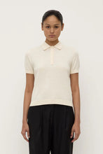Assembly Label - Sloane Cotton Cashmere Polo, Cream