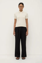 Assembly Label - Sloane Cotton Cashmere Polo, Cream