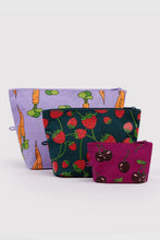 Baggu - Go Pouch Set, Carrots & Berries