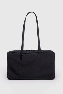 Baggu - Medium Nylon Bowler Bag, Black