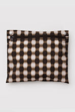 Baggu - Cloud Carry On Bag, Blurred Gingham Brown