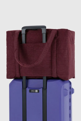 Baggu - Cloud Carry On Bag, Mahogany