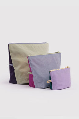 Baggu - Go Pouch Set, Lagoon Mix