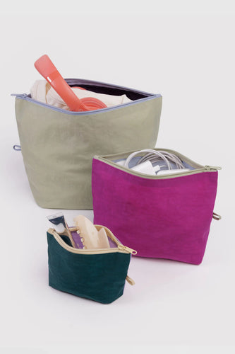 Baggu - Go Pouch Set, Lagoon Mix