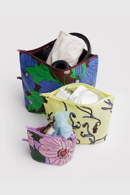 Baggu - Go Pouch Set, Poppy Mix