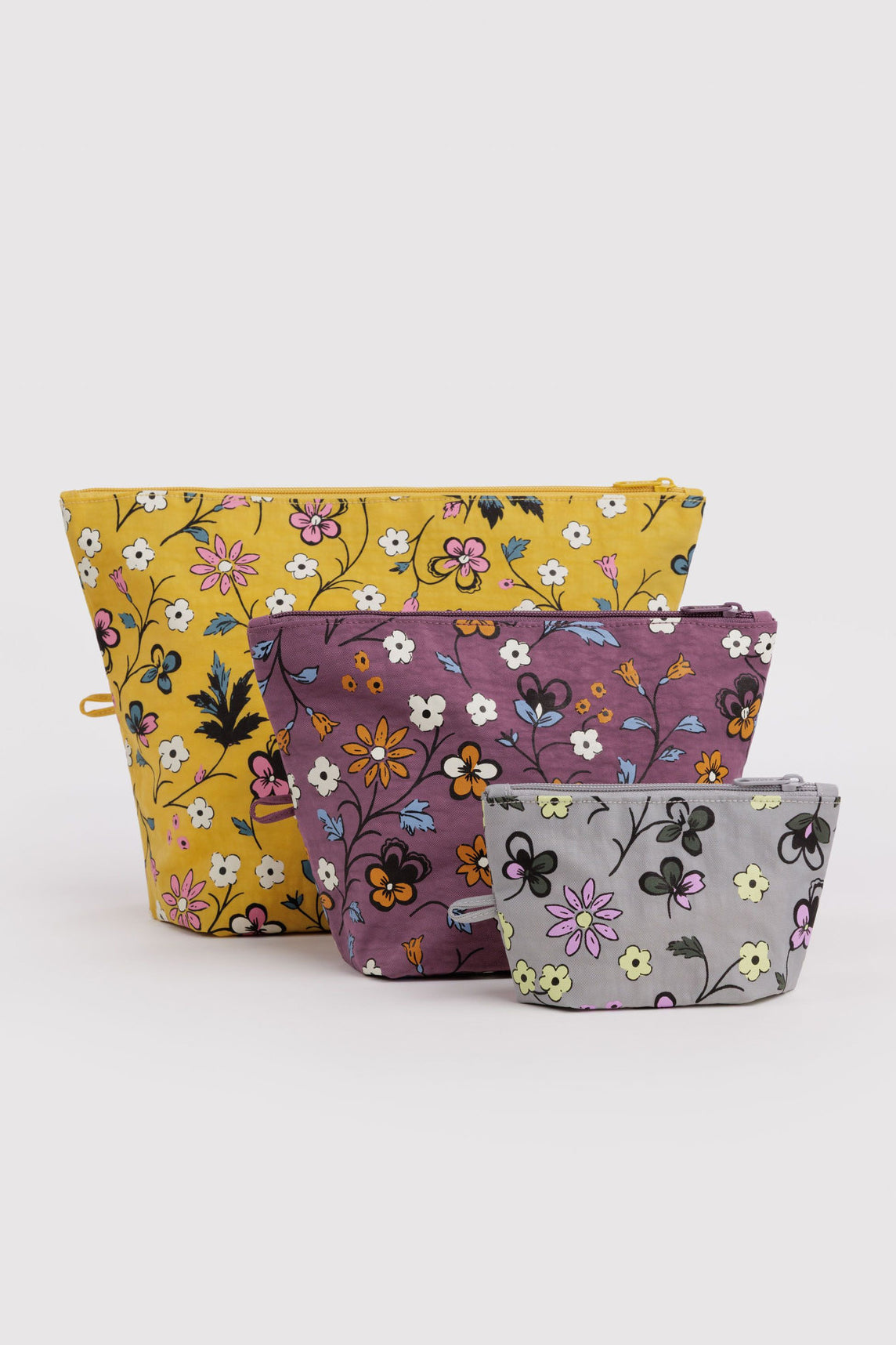 Baggu - Go Pouch Set, Wildwood Mix