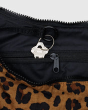 Baggu - Medium Nylon Crescent Bag, Leopard