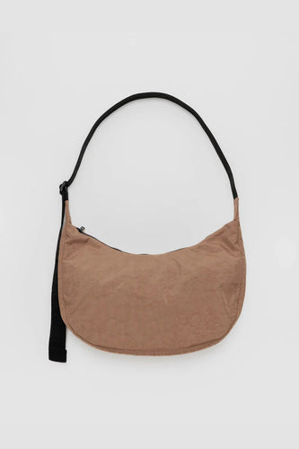 Baggu - Medium Nylon Crescent Bag, Cocoa