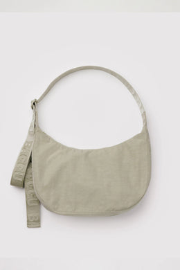 Baggu - Medium Nylon Crescent Bag, Celadon