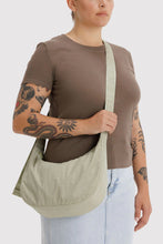 Baggu - Medium Nylon Crescent Bag, Celadon