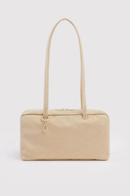 Baggu - Nylon Bowler Bag, Custard