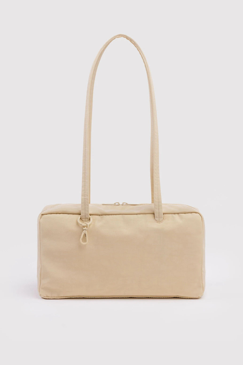 Baggu - Nylon Bowler Bag, Custard