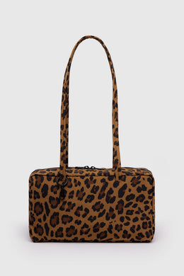 Baggu - Nylon Bowler Bag, Leopard