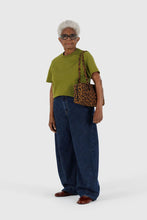 Baggu - Nylon Bowler Bag, Leopard