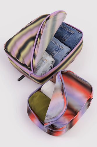 Baggu - Packing Cube Set, Gradient Stripes