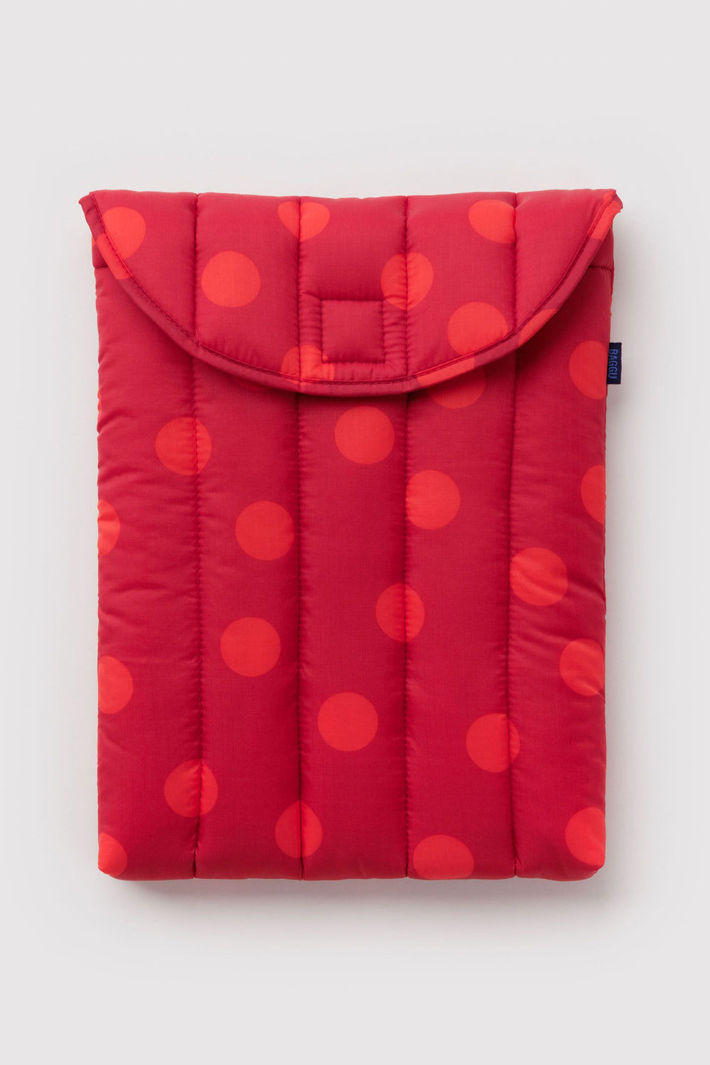 Baggu - Puffy Laptop Sleeve 13"/14", Red Polka Dot
