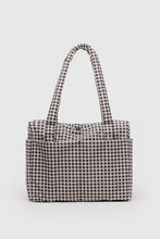 Baggu - Small Cloud Carry On, Black / White Gingham