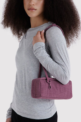 Baggu - Small Nylon Bowler Bag, Wild Plum