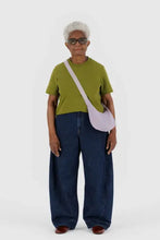 Baggu - Small Nylon Crescent Bag, Dusty Pink