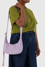 Baggu - Small Nylon Crescent Bag, Dusty Pink