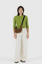 Baggu - Small Nylon Crescent Bag, Leopard