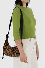 Baggu - Small Nylon Crescent Bag, Leopard
