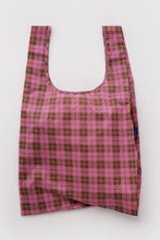 Baggu - Standard Baggu, Azalea Pink Tartan