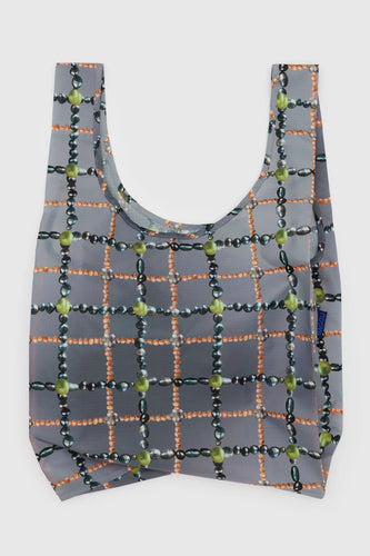 Baggu - Standard Baggu, Beaded Plaid