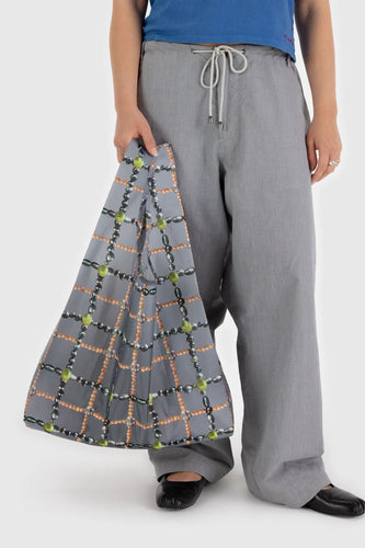 Baggu - Standard Baggu, Beaded Plaid