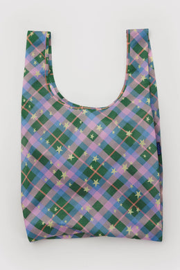 Baggu - Standard Baggu, Green Star Plaid