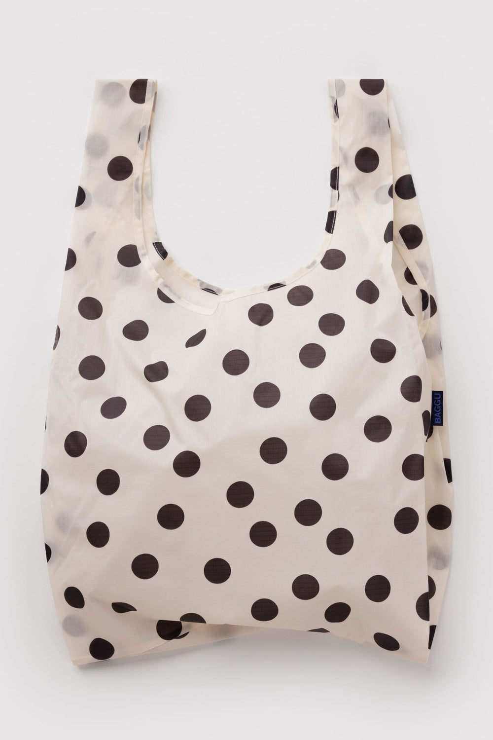 Baggu - Standard Baggu, Cream and Black Polka Dot