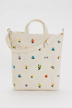 Baggu -Zip Duck Bag, Embroidered Ditsy Floral