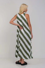 Blak - Finally Here Dress, Mint Ivory Stripe