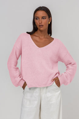 Blak - Keep Me Close Sweater, Adore Pink