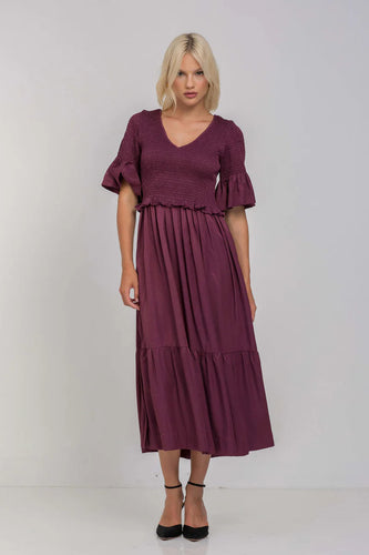 Blak - Valentina Dress, Plushy Purple