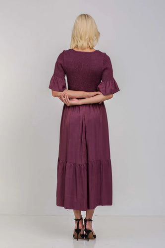 Blak - Valentina Dress, Plushy Purple