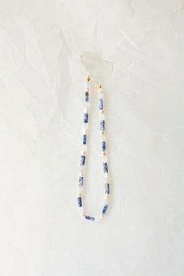 Crushes - Rhythm Necklace, Blue Sodalite