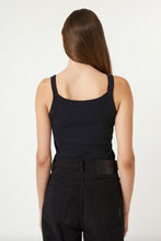 Neuw - Frenchie Rib Singlet, Black