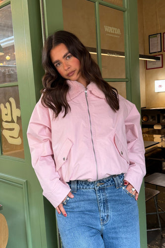 Ruby - Bode Bomber Jacket, Marshmallow