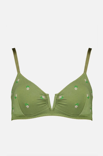 Videris Lingerie - Angela Bra, Olive Blossom