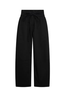Commonplace - Boundary Double Layer Barrel Pant, Black