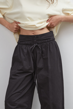 Commonplace - Boundary Double Layer Barrel Pant, Black