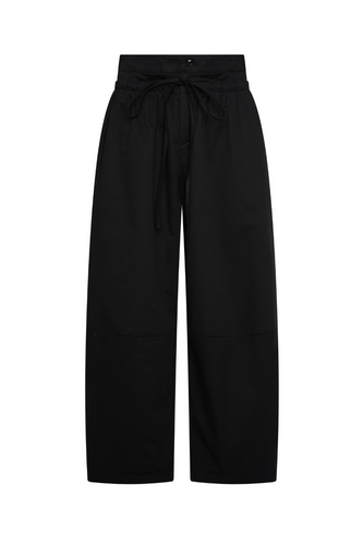 Commonplace - Boundary Double Layer Barrel Pant, Black