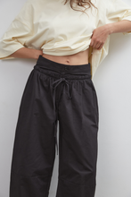 Commonplace - Boundary Double Layer Barrel Pant, Black