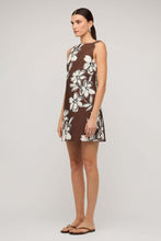 Staple The Label - Elara Mini Dress, Brown Floral