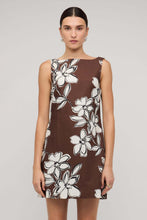 Staple The Label - Elara Mini Dress, Brown Floral