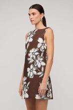 Staple The Label - Elara Mini Dress, Brown Floral
