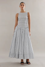 Caitlin Crisp - Celine Dress, Navy Stripe