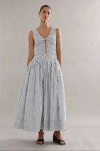 Caitlin Crisp - Celine Dress, Navy Stripe